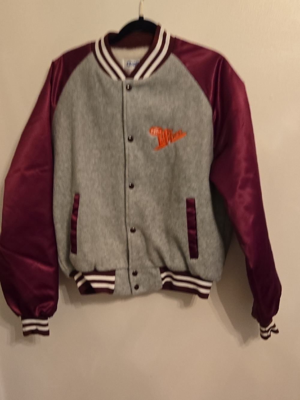 Vintage Chalk Line Dr Pepper Varsity Jacket USA Satin Unisex 90s Large